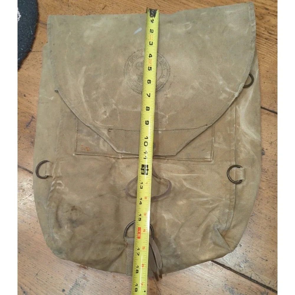 VINTAGE BOY SCOUTS‎ OF AMERICA NATIONAL COUNCIL BACKPACK CANVAS